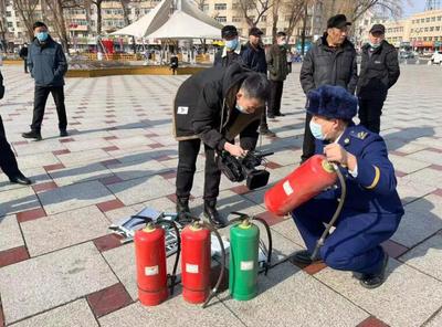 穆棱市消防救援大队联合多部门开展“3·15”消防产品打假行动